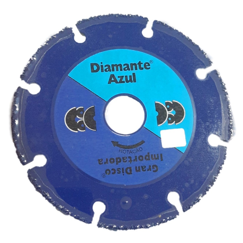 Disco de Serra para Madeira de Tungstênio de 105mm Diamante Azul